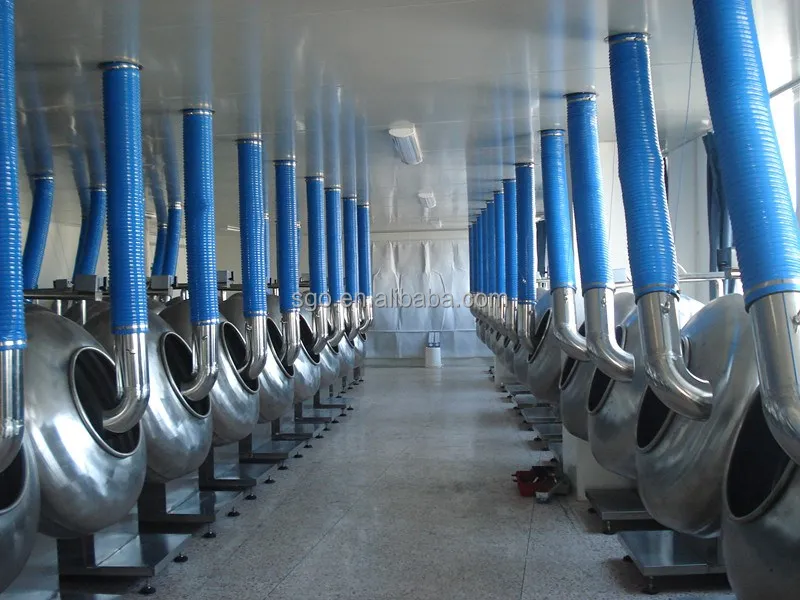 Chewing Gum Coating Machine Chewing Gum Production Line