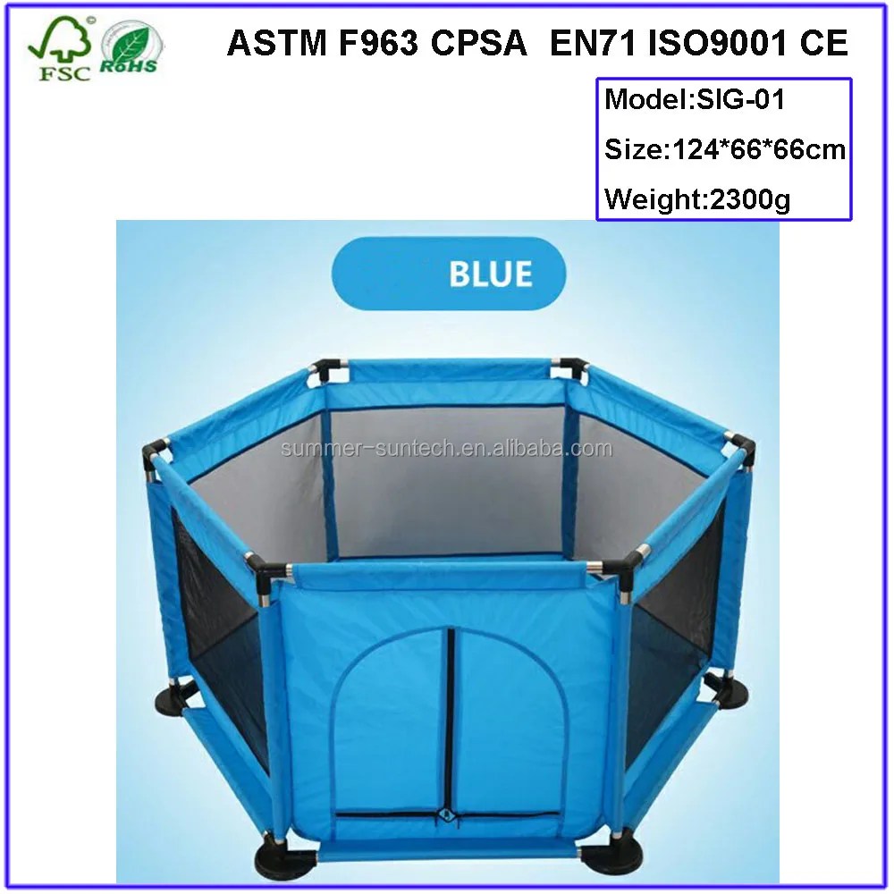 Hot Sale Crib Baby Game Fence Child Toddler Safety Guardrail Ocean Ball Pool Fence