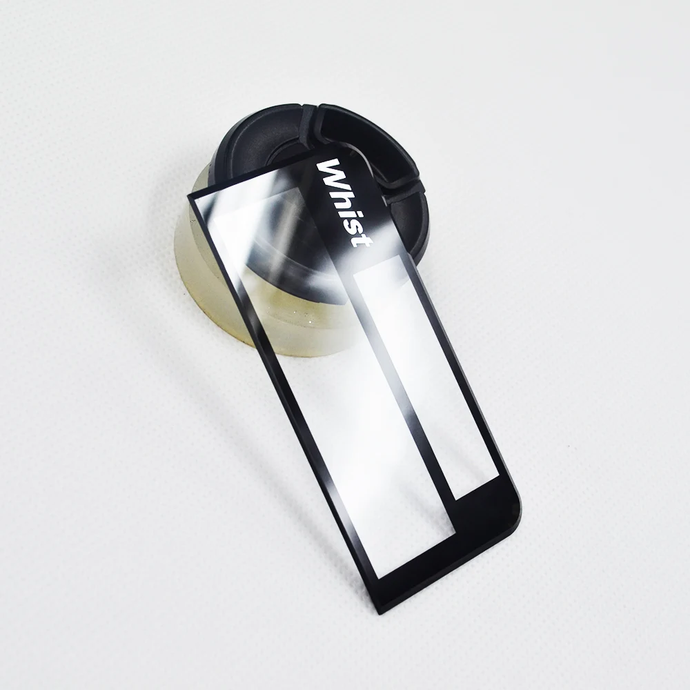 Custom made adhesive polycarbonate window display