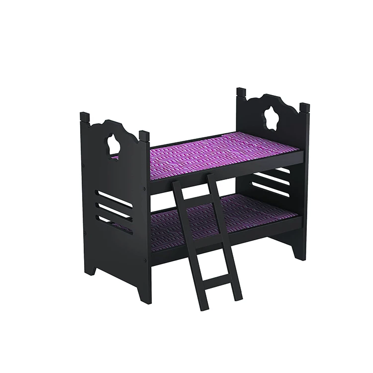 
China Manufacturer Toy Mini Wooden Baby Doll Bed 