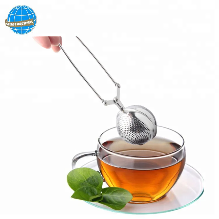 
Stainless Steel Tea Round Ball Infuser Strainer Filter for Loose Herbal Leaf 