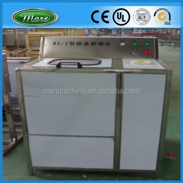 Semi-automatic 5 Gallon Water Bottle Brush Cleaning Washing Machine