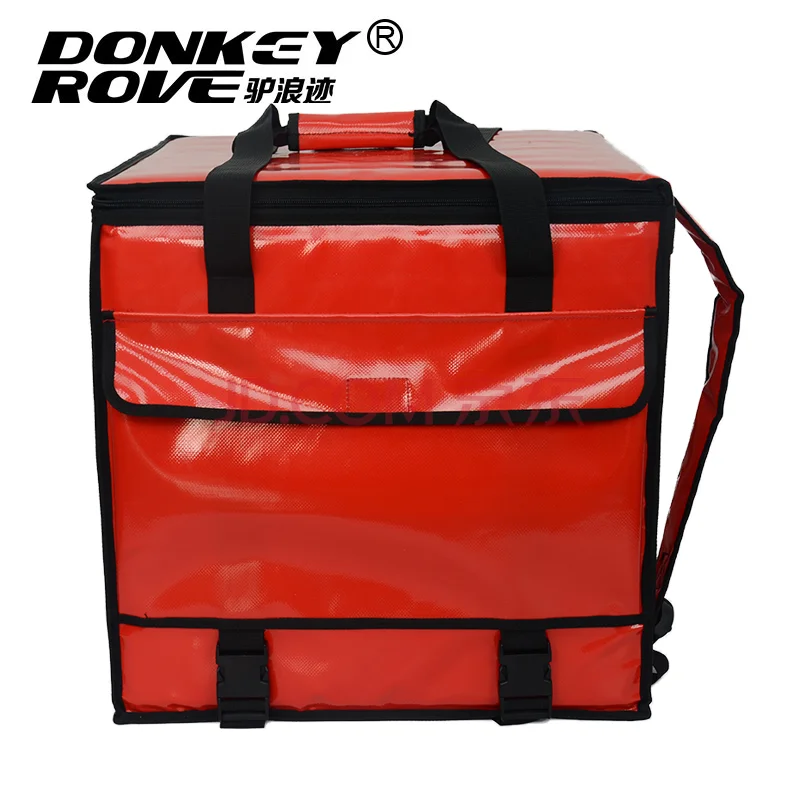 Wholesale Scooter Pizza Food delivery bag with divider