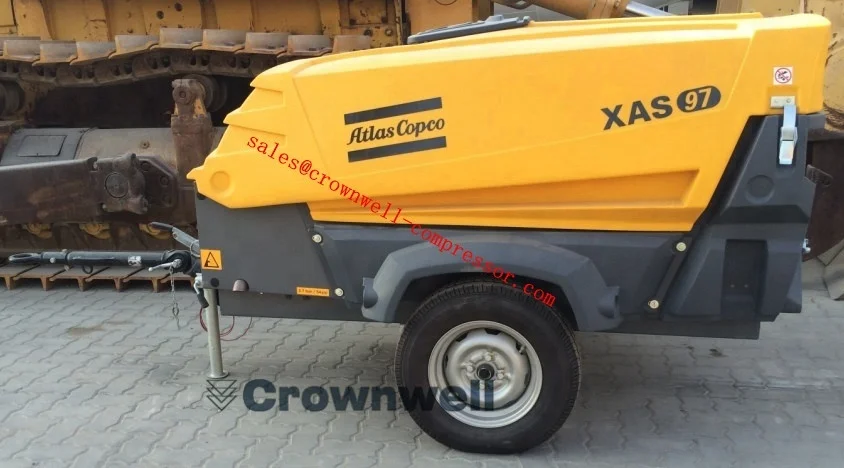  Портативный воздушный компрессор Atlas Copco XAS186Dd XAS 186