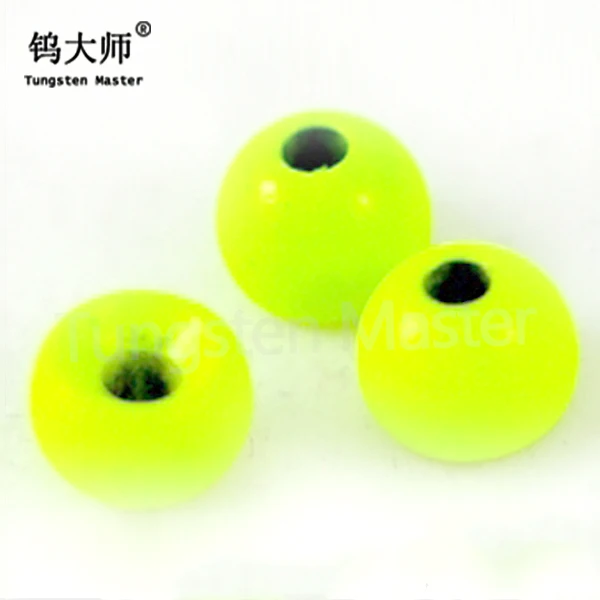 Fishing accessories manufacturer high quality cheap price tungsten material colorful fly fishing beads
