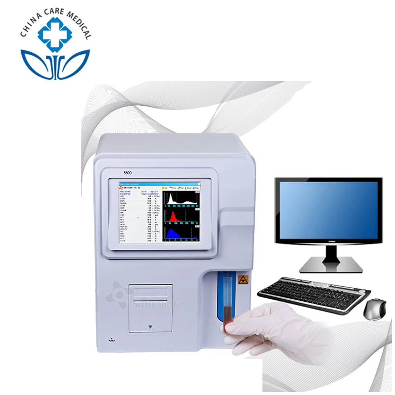 Automated Electronic Medical Blood Hematology Haematology Cbc Cell Fbc Counter Analyzer Machine