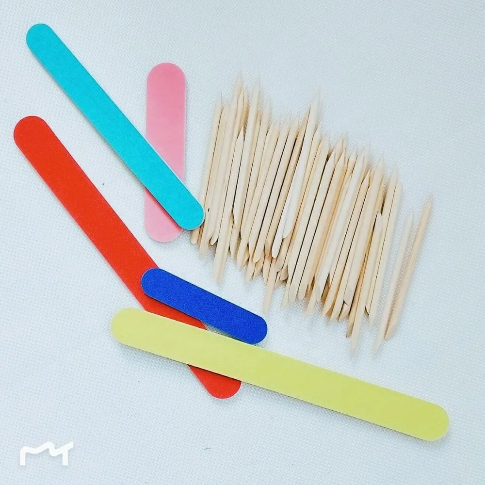 
disposable wooden nail stick/orange stick/manicure stick for nail clean and beauty 