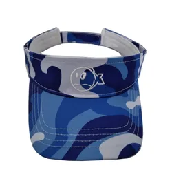 High Quality Adult Foldable Camo Sports Sun Visor Hat 100% Polyester Running Sun Visor Cap Sports Fishing Hats Caps