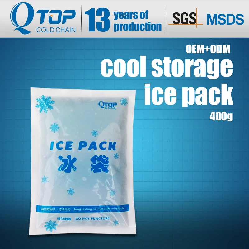 manufacturer Medical blood transport Cooler biological ice pack 400g
