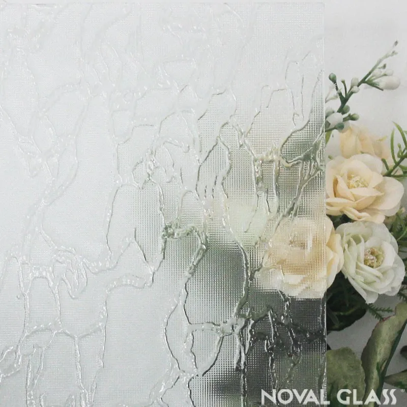 3mm-6mm Woven, Mistlite,Nashiji, Chinchilla Laminated Patterned Glass from China