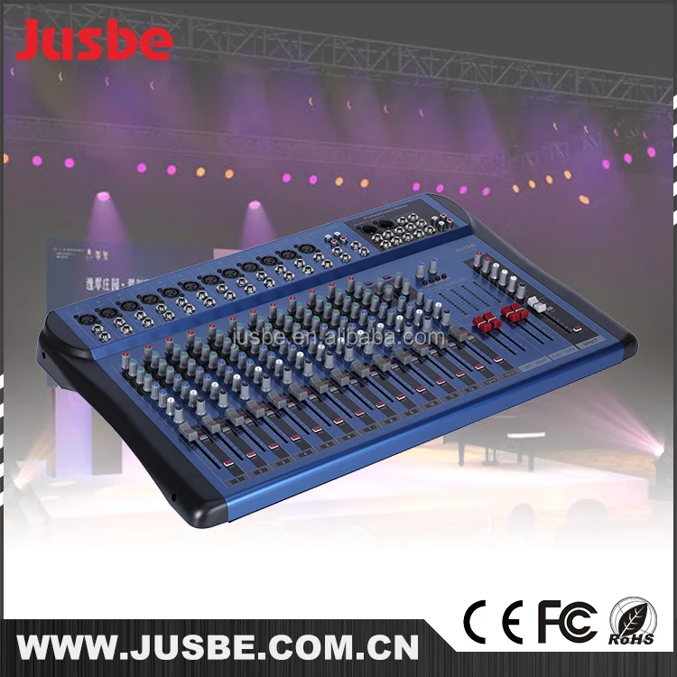 JB-L16 high quality 16 channel dj music mixer download , studiomaster audio mixer , music mixer dj