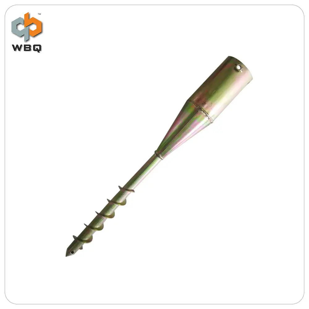 ISO approved galvanized beach umbrella sand anchor screw