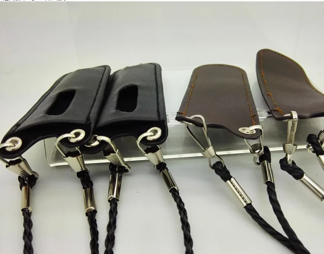 Portable Electronic Cigarette Pouch PU Leather Lanyard Ring Necklace Carrying Bags E Cig Lanyard E Cigarette Leather Case