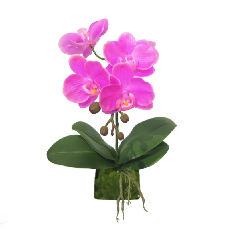 Hot selling artificial flowers orchids real touch orchid with great price
