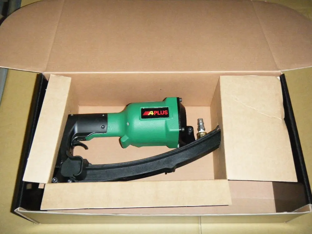 APLUS HR-88B,10mm crown, industrial mattress pneumatic SPRING CLINCHING CLIP