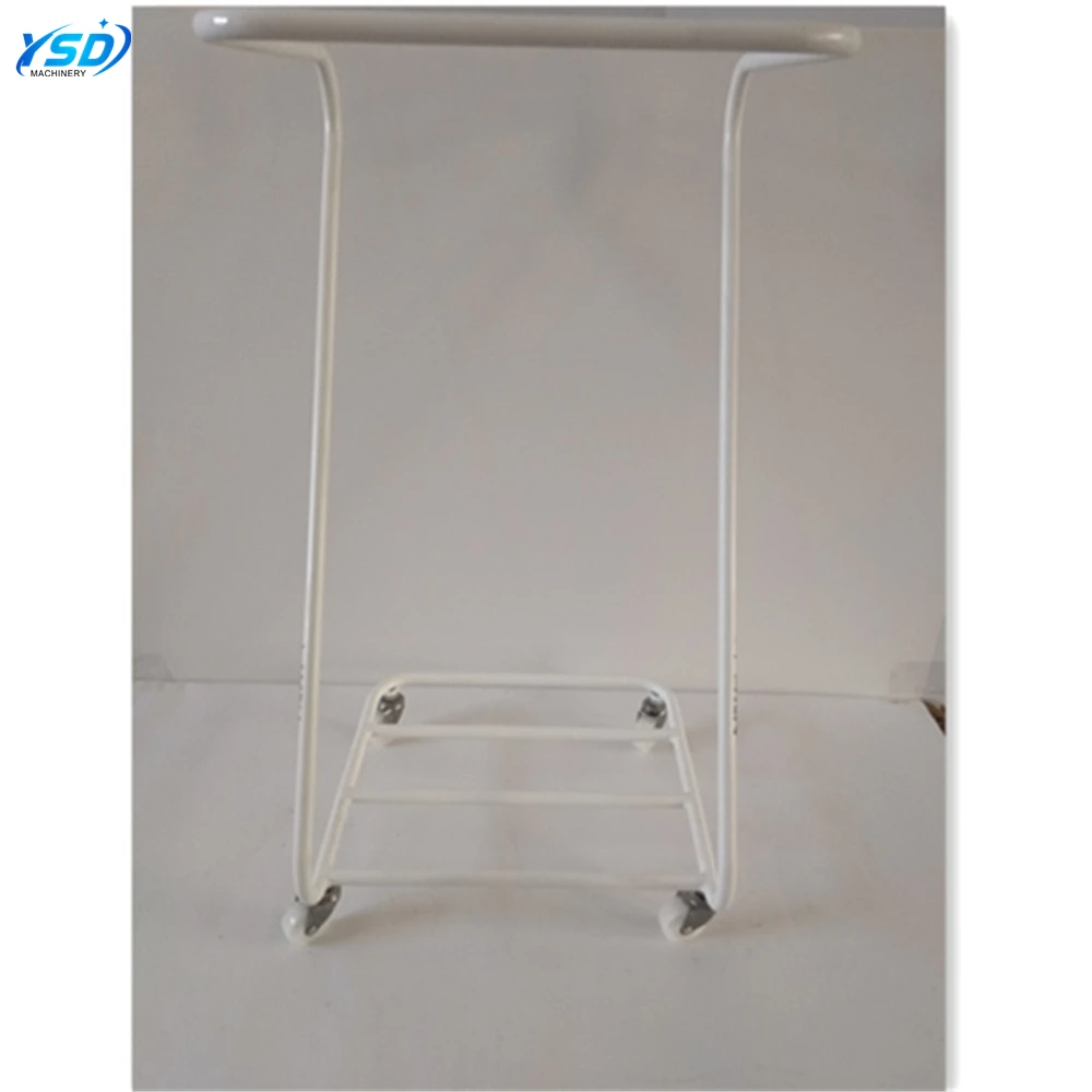 2022 Foldable hand trolley for carrying supermarket or hospital rubbish bag