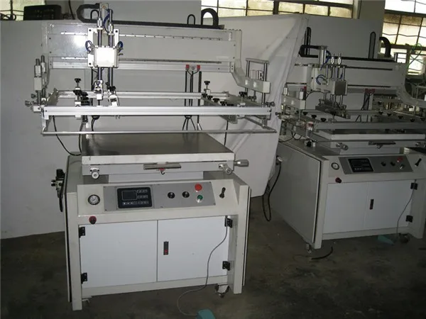 
Vertical high-precision flat screen printing machine for film buttons 