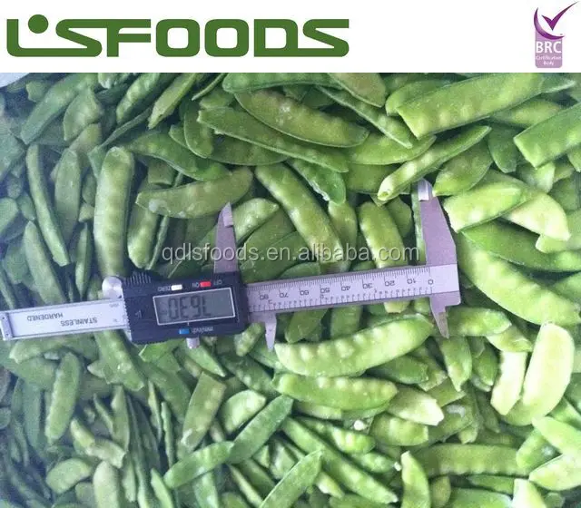 
IQF Frozen pea pods/snow beans/mange tout 