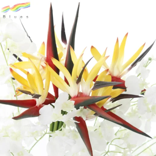 
PU artificial strelitzia reginae artificial bird of paradise 