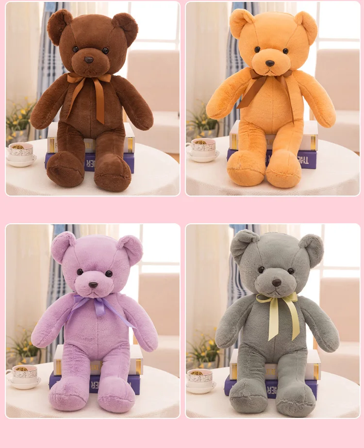 Customized cheap toy China cute bear plush animal toy for kids children