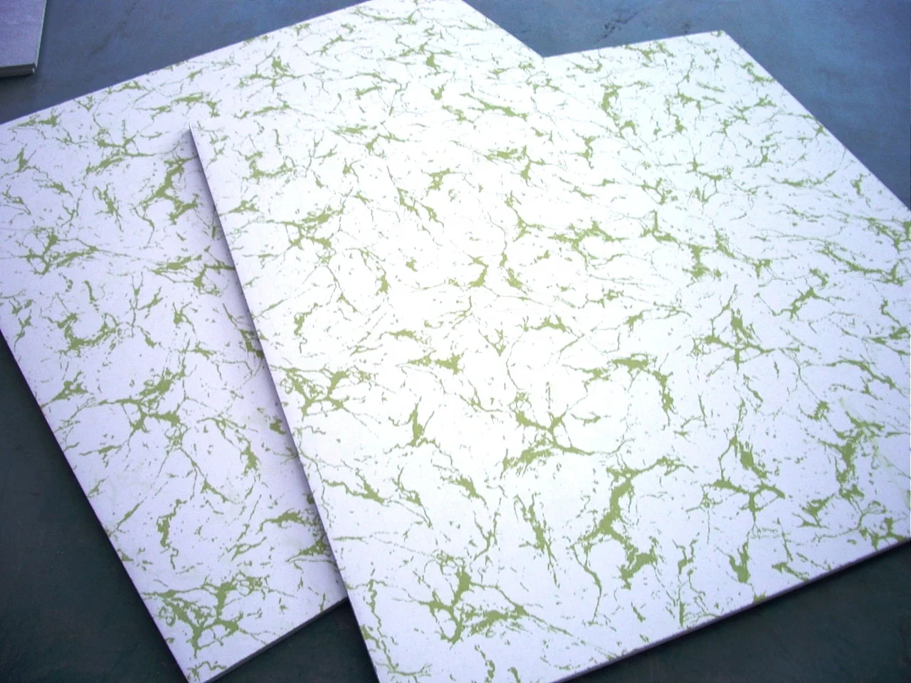 PVC Laminated 6mm Fiber Cement Board-Sound-Absorption Calcium Silicate Ceiling Panel