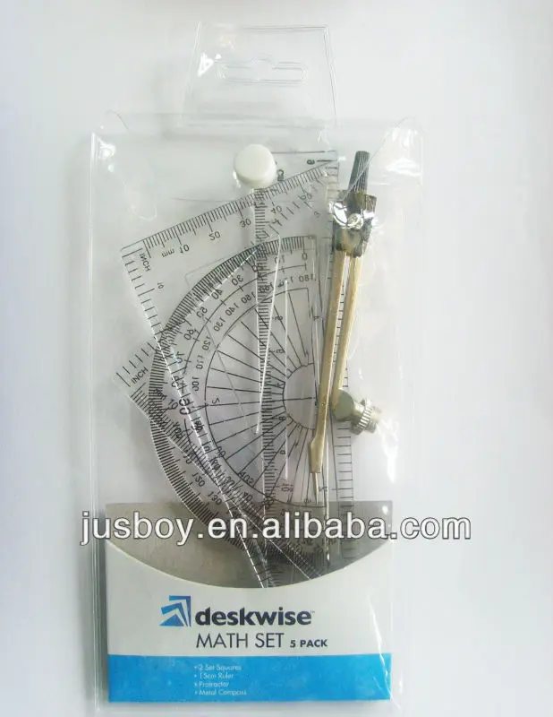 compass set in PVC bag, compass ,