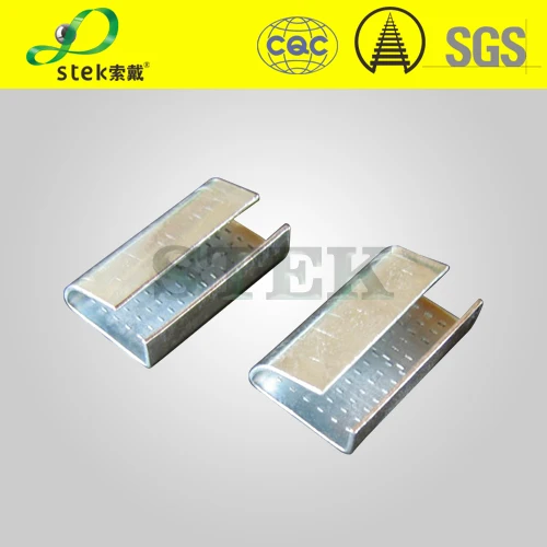 
 Металлические пряжки и уплотнения для ремней из ПП и ПЭТ от Stek  