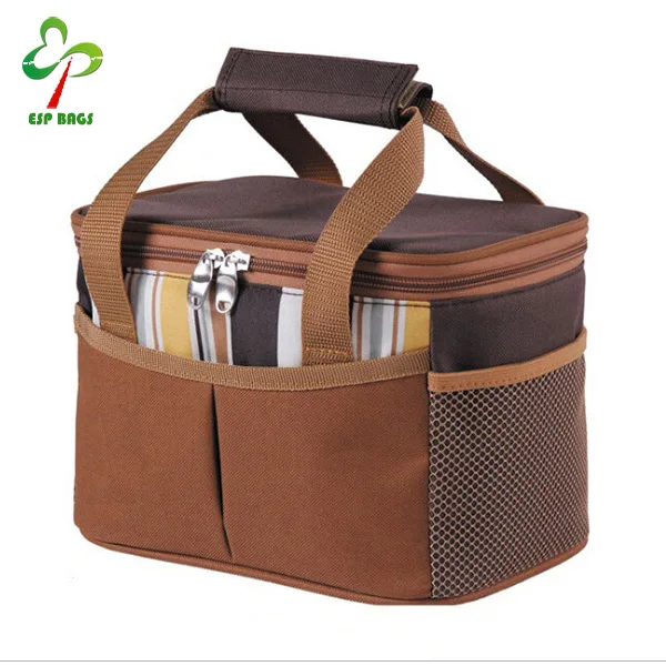 Big capacity thermal insulated BBQ ice food camping picnic food thermo thermal bag