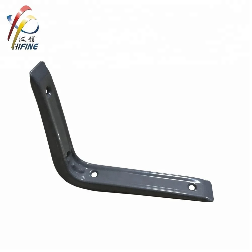 Light duty Aluminum triangle shelf bracket with black powder coating