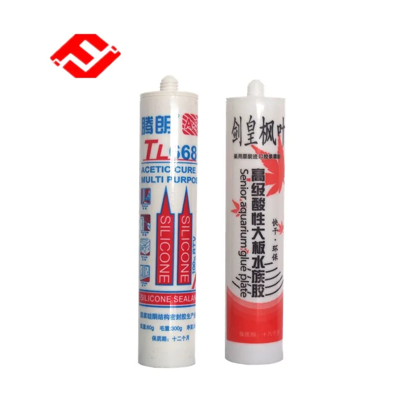 
Blue color neutral tube silicone sealant 