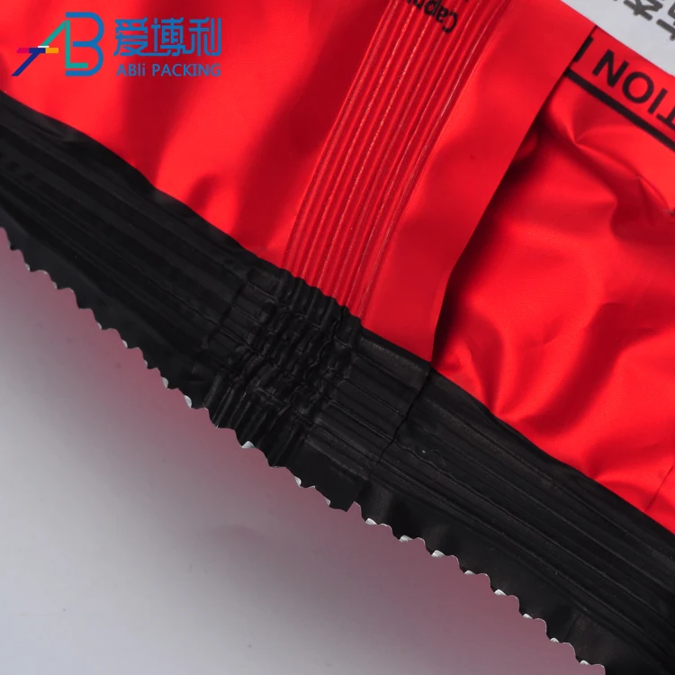 Customized Plastic Cookie Packaging Side Gusset Bag for biscuits