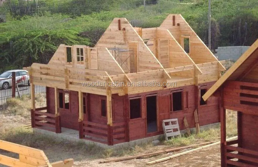 Beautiful luxury wooden villa chalet for France