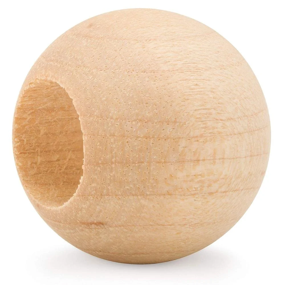Supplier Good Price Wooden Beads Wooden Beads Craft Big Hole Wooden Beads