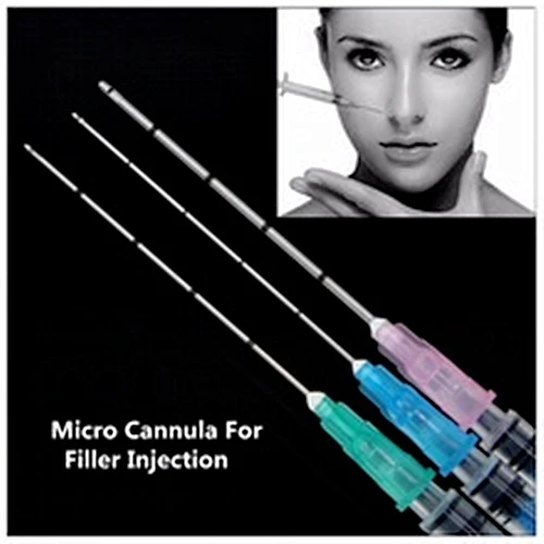 beauty injectable hyaluronic acid filler cannula blunt tip 25G 22G 27G needle china supplier