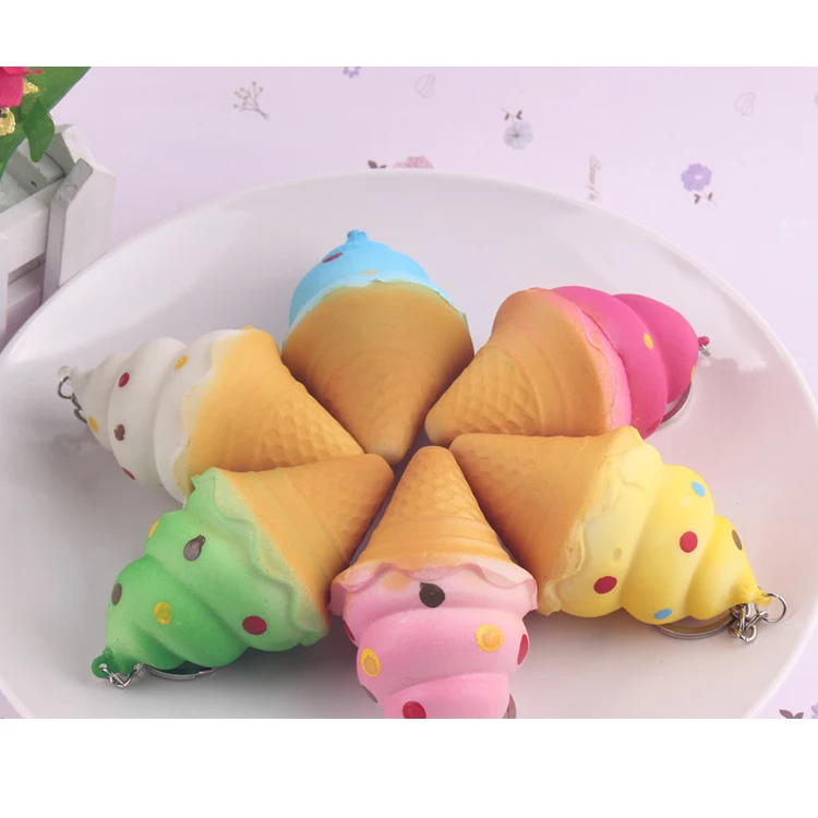 Искусственная кожа Малайзия kawaii мороженое мягкий ibloom squezze медленно восстанавливает форму