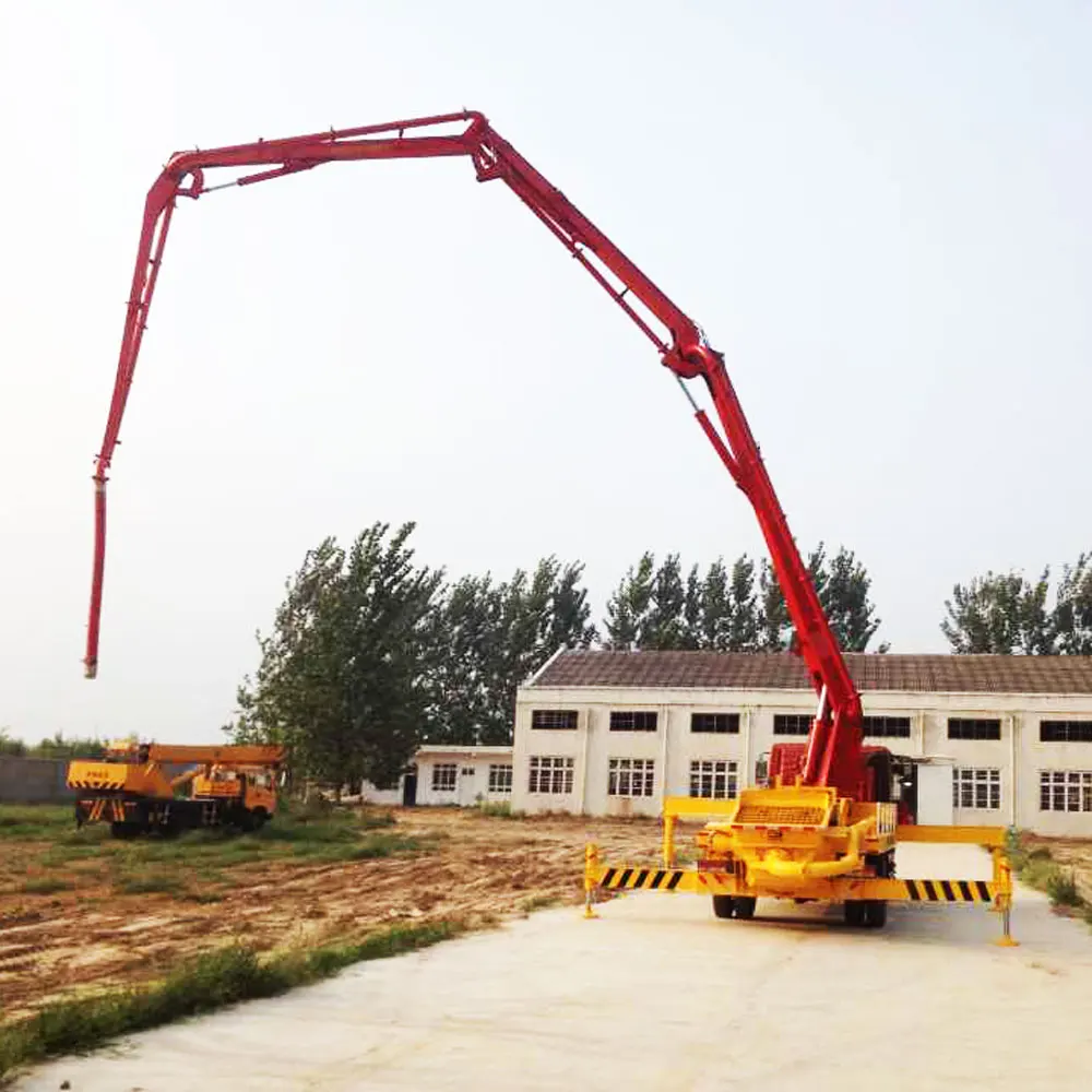 Factory price concrete pump truck dimensions Concrete cantilever pump truck truck mounted concrete pump
