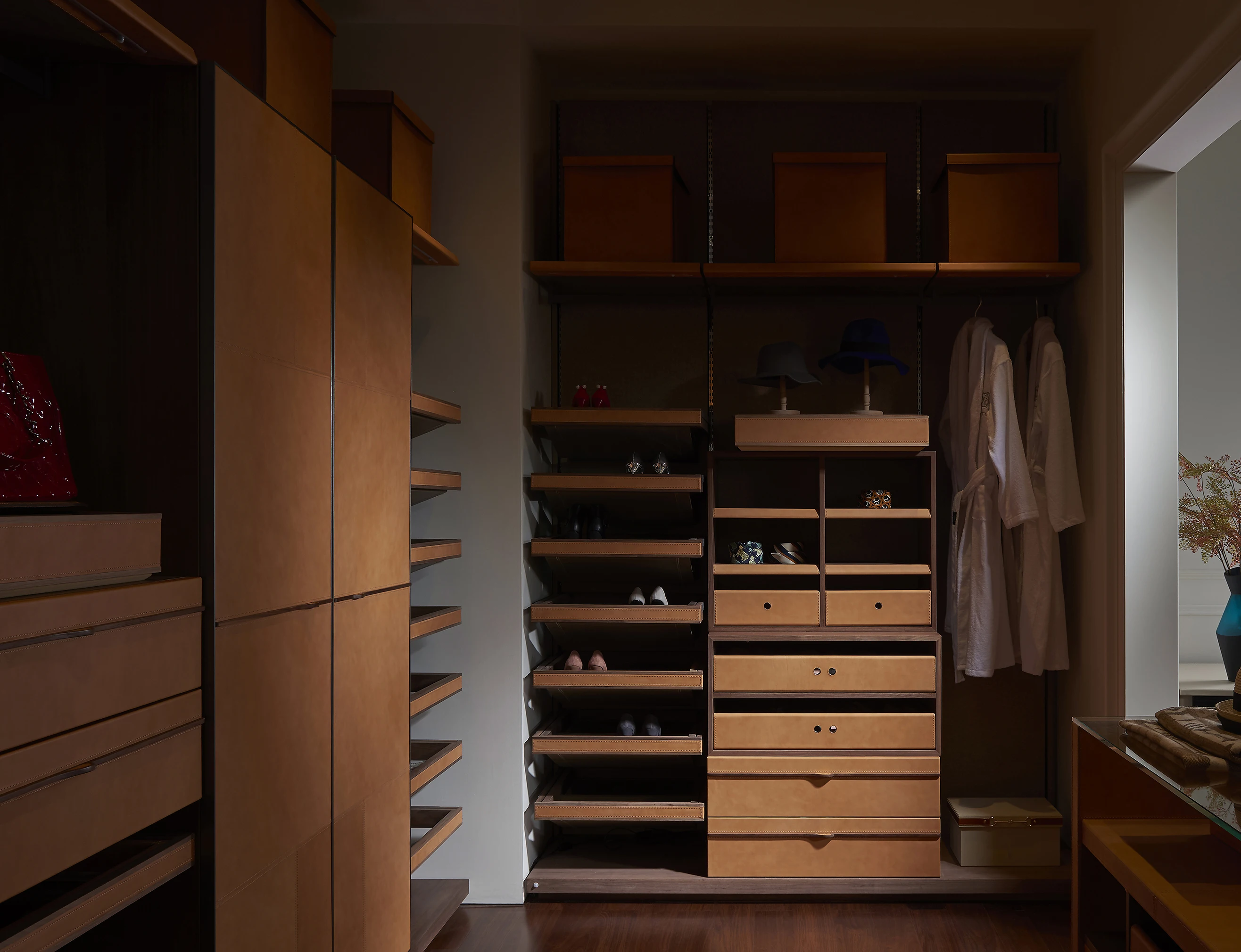  Скандинавский шкаф для дома гостиницы виллы гардероба раздвижная дверь ящик хранения мебели из массива