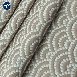 Cheap Price Polyester Textile Dobby Jacquard Fabric For Home