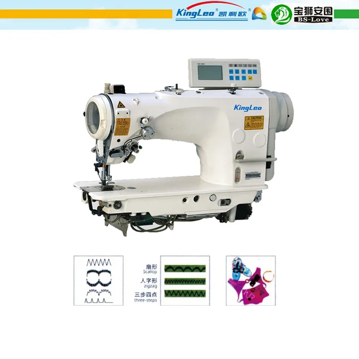 Высокоскоростная ручная подача компьютеризированная зигзагообразная швейная машина промышленное Домашнее использование металлический строительный замок триммер для стежков