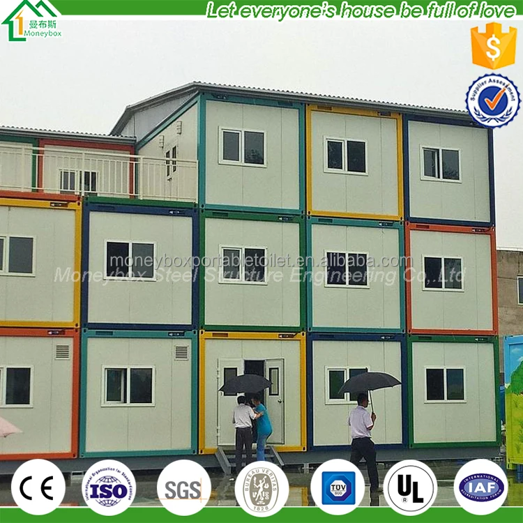 Сборный проживания портативный дом готовые модульные contaienr hotel