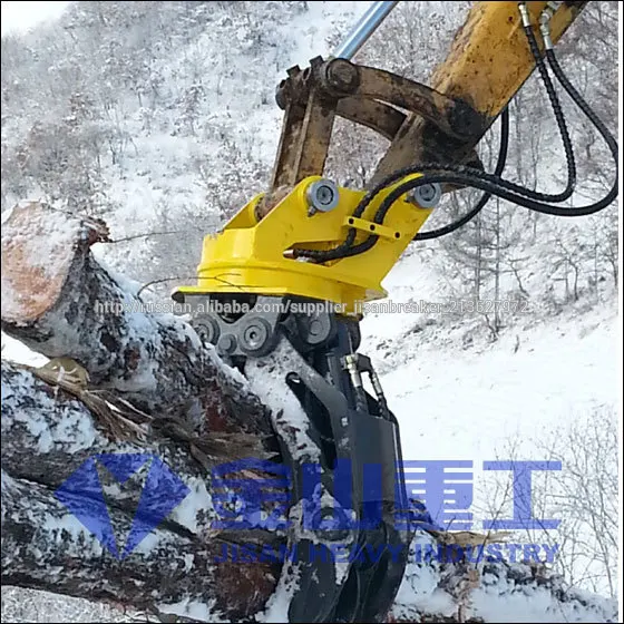 Volvo EC210 EC240 Гидравлический выбрационный грейфер для лесой