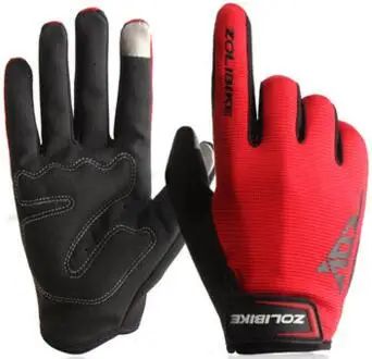 ZOLi ZL2320 Bicycle Accessories Shockproof Bike Gloves Racing Motorcycle Full Finger Bike Cycling Gloves