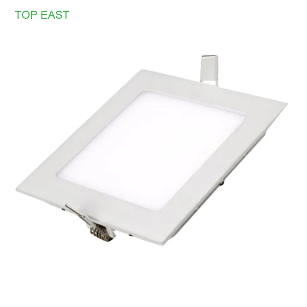 Супер тонкий Встроенный светодиодный панель лампы 3 Вт 4 Вт 6 Вт 9 Вт 12 Вт 15 Вт 18 Вт 24 Вт светодиодный свет для внутреннего с хорошей ценой