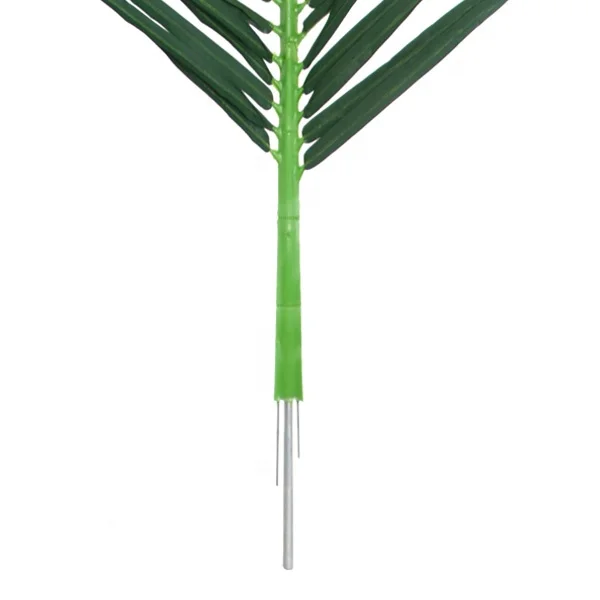 UV resistant plastic artificial coconut palm tree leaves outdoor decoration