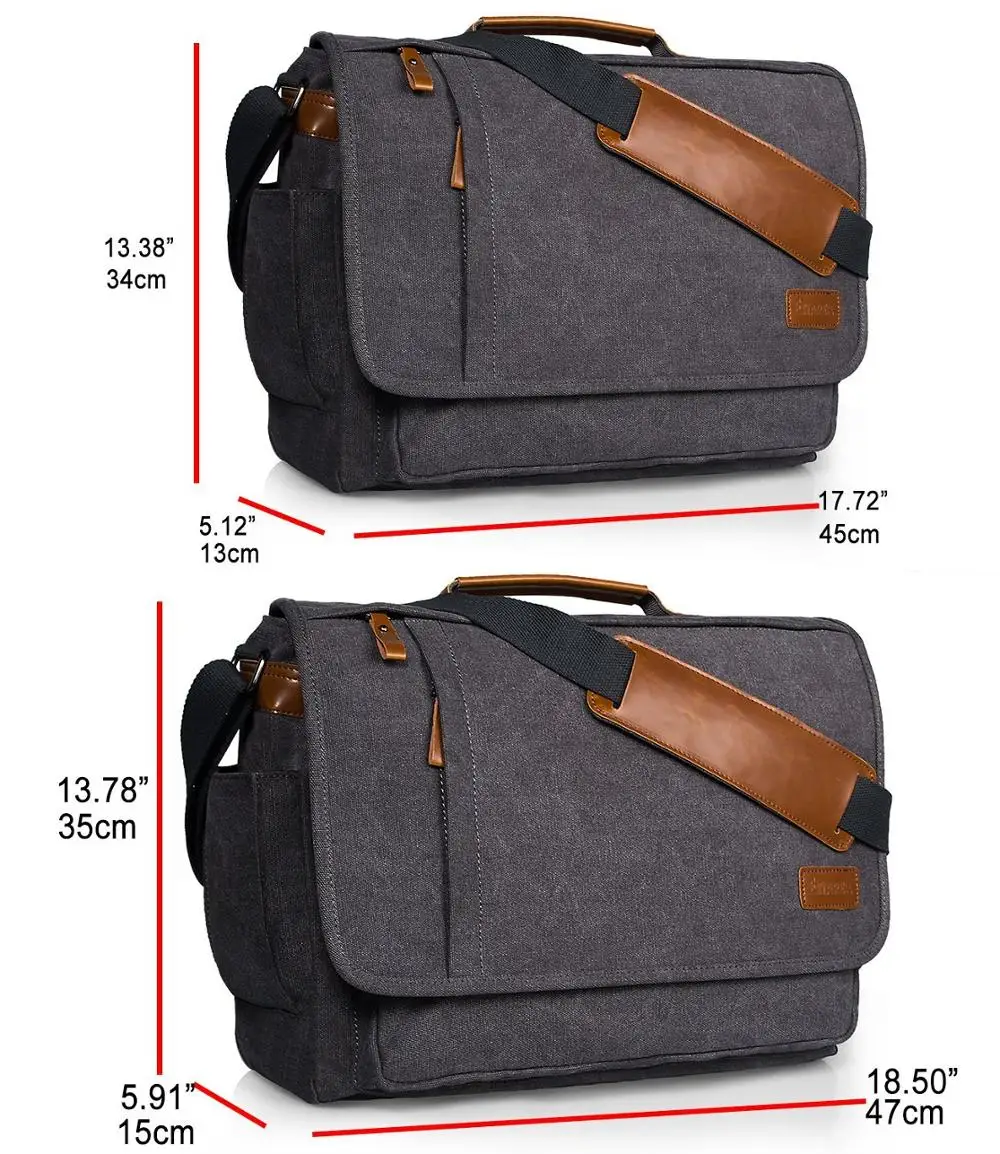 Office Bag Laptop leather Briefcase Weekender Duffle Bag for Men