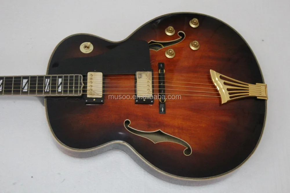 New Brand Hand Carved Super 400 Archtop Jazz Guitar With Hard Case(AR1600)