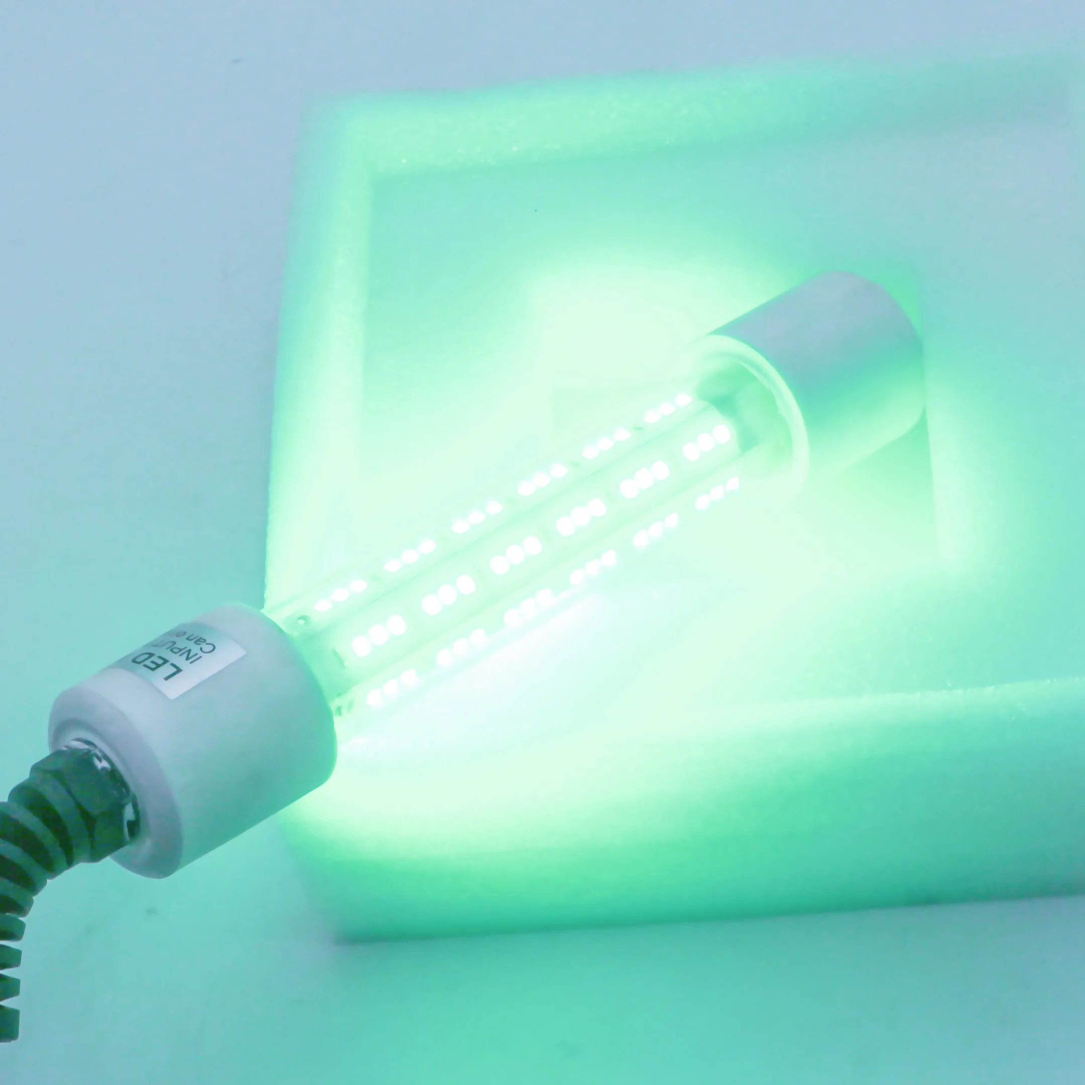 12 В зеленый светоизлучающий SMD2835 рыболовные приманки легкая аттракцион 108 светодиодов подводная рыболовная лампа