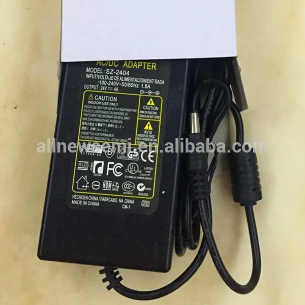 Новый и оригинальный: SZXYU-2404 24V 4A AC/DC адаптер переменного тока питания