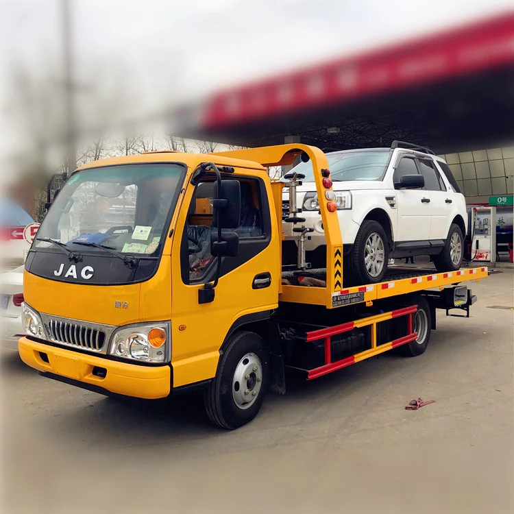 Factory Direct Sale Tow Trucks JAC 4x2 Road Recovery Wrecker Truck