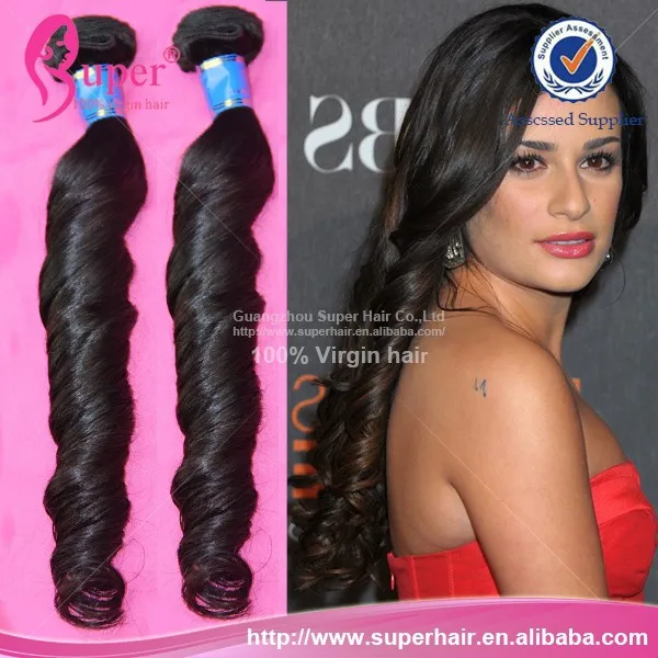 
Перуанские человеческие необработанные волосы, Магазины в Гуанчжоу, Китай, весенние локоны Seche Hair 